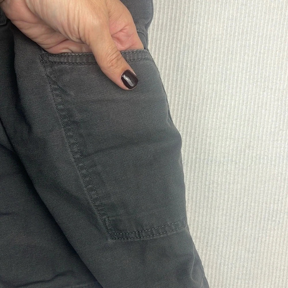 Carhartt Rugged Flex Fit Canvas Work Shorts Mens Size 40 Relaxed Fit Gray FLAWS - Picture 4 of 14